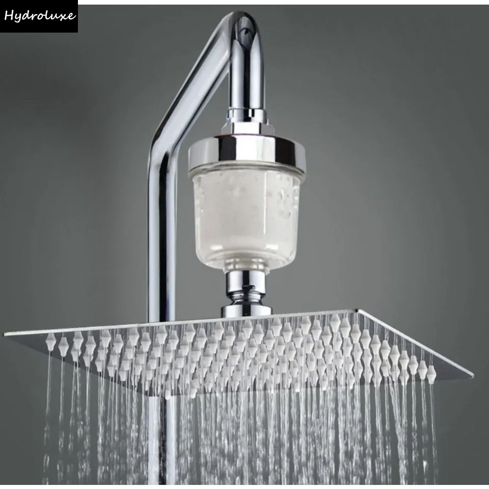 Home Bathroom Water Filter - ตัวกรองก๊อกน้ำอเนกประสงค์ ผ้าฝ้าย PP ความหนาแน่นสูง เครื่องกรองน้ำใช้งานได้จริง ฝักบัวกรองน้ำในครัวเรือน