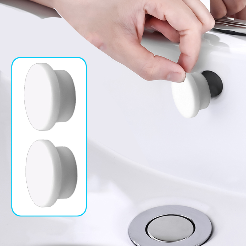 Home Bathroom Equipment - แหวนยางกันน้ำล้นอ่างล้างหน้า 2/4/8 ชิ้น อุปกรณ์ปิดท่อระบายน้ำอ่างล้างจาน อ่างล้างหน้า อ่างอาบน้ำ