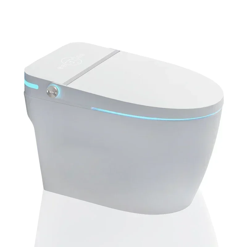 Home Bathroom Ware - สุขภัณฑ์เซรามิกอัจฉริยะพร้อมเซ็นเซอร์ในตัวสำหรับห้องน้ำ โถสุขภัณฑ์อัจฉริยะแบบติดตั้งจากพื้นจรดเพดาน ขายดี