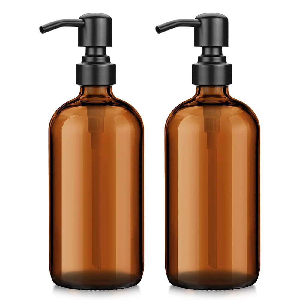 ขวดใส่สบู่แก้วสีเหลืองอำพันพร้ - Glass Soap Dish บทวิจารณ์และราคา