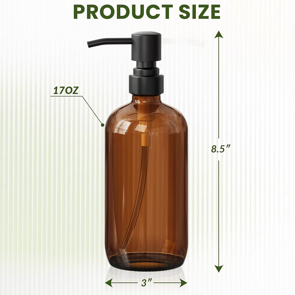 ขวดใส่สบู่แก้วสีเหลืองอำพันพร้ - Glass Soap Dish บทวิจารณ์และราคา