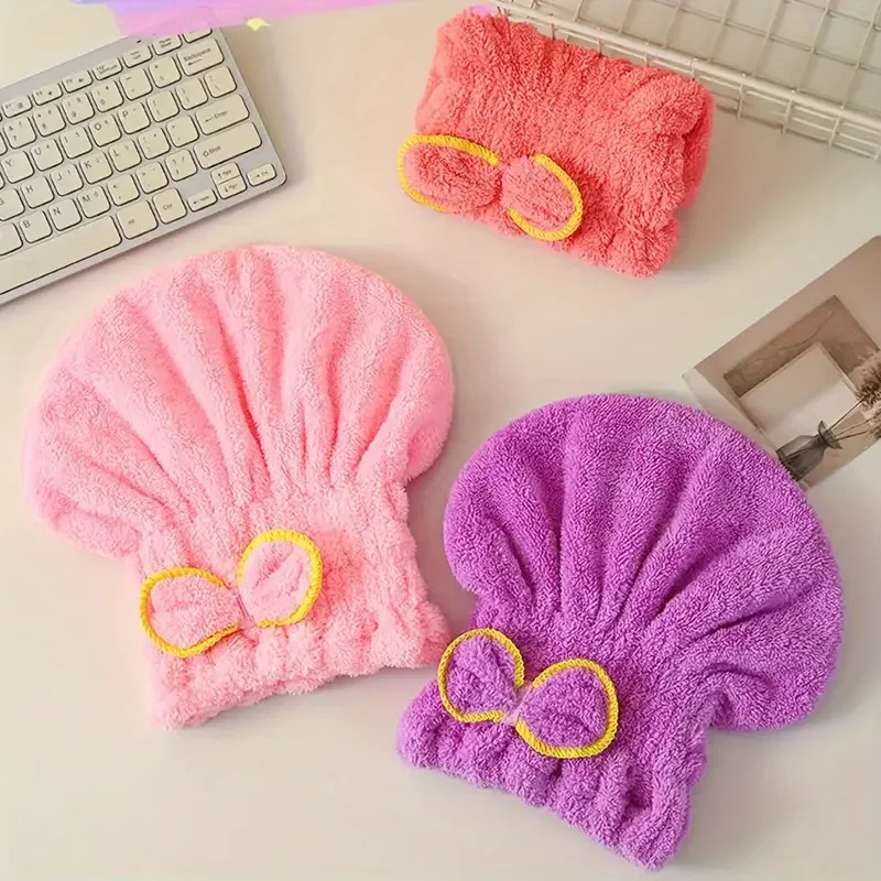 หมวกคลุมผมแห้งเร็วสำหรับผู้หญิ - Home Bathroom Equipment บทวิจารณ์และราคา