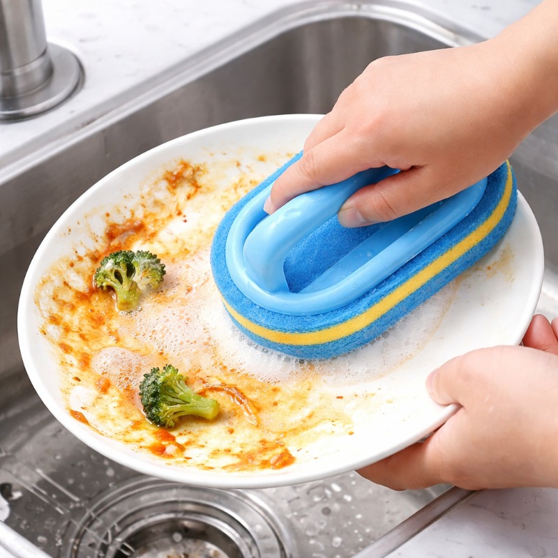 แปรงทำความสะอาดในครัวเรือนพร้อ - Home Bathroom Products บทวิจารณ์และราคา