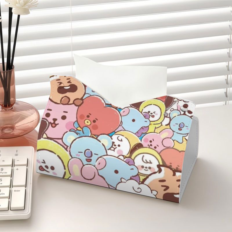กล่องกระดาษเช็ดมือลาย BT21 รูป - Home Bathroom Equipment บทวิจารณ์และราคา