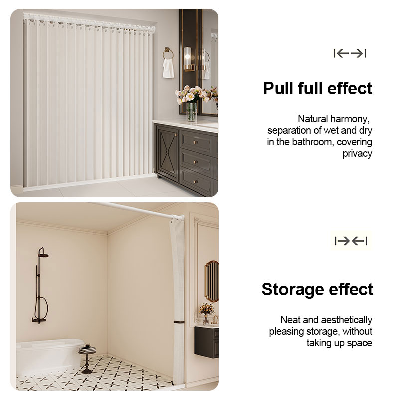 ม่านประตูพับได้ ป้องกันความชื้ - Home Bathroom Products บทวิจารณ์และราคา
