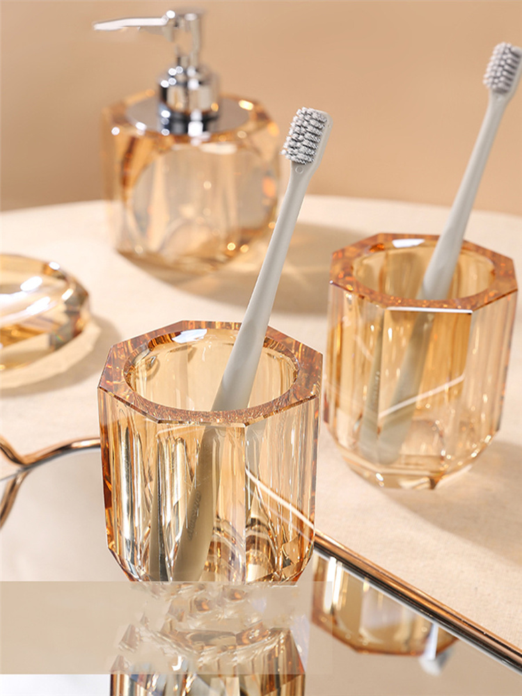 ชุดห้องน้ําแก้วคริสตัลเครื่องจ - Glass Soap Dish บทวิจารณ์และราคา