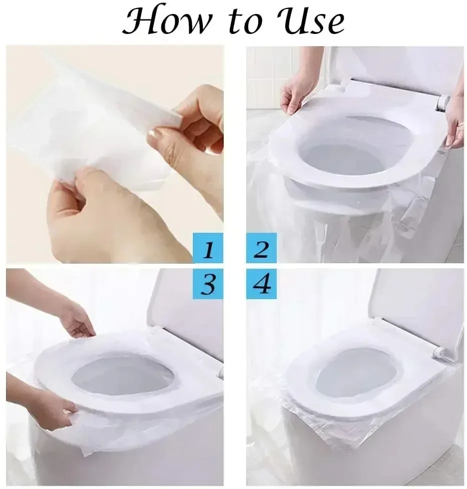 10/50PCS ย่อยสลายได้ทิ้งพลาสติ - Home Bathroom Equipment บทวิจารณ์และราคา