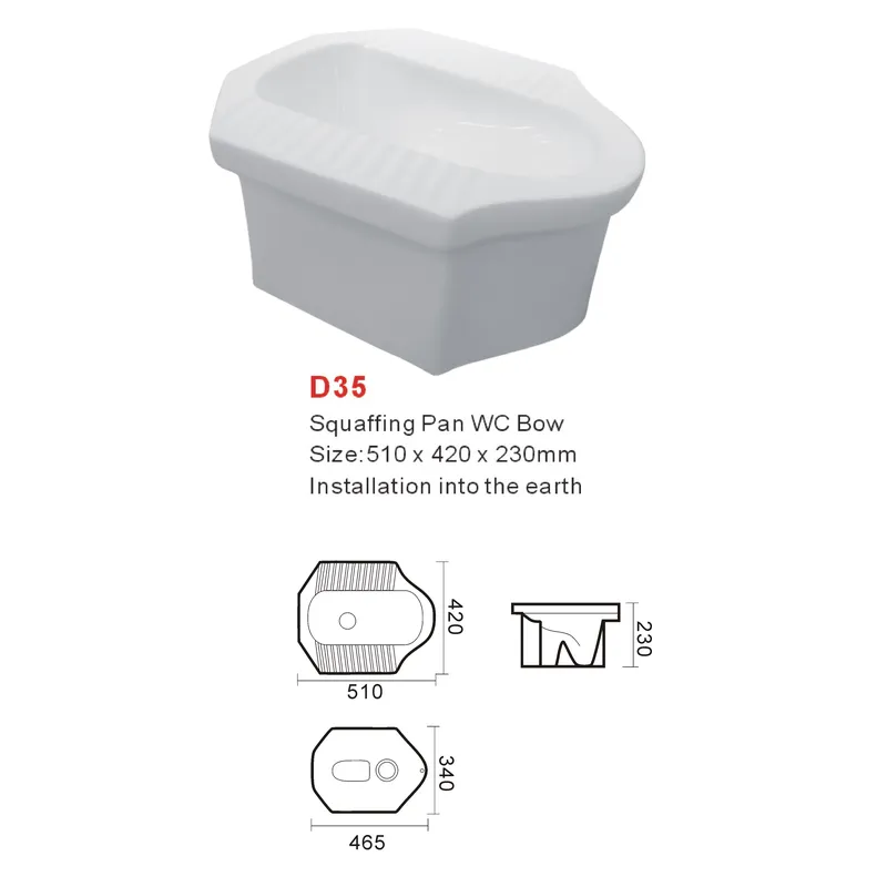 โถสุขภัณฑ์เซรามิกแบบนั่งยองพร้ - Home Bathroom Ware บทวิจารณ์และราคา