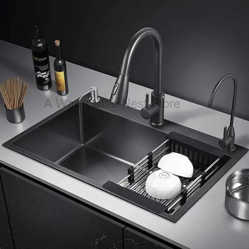อ่างล้างจานนาโนสีดำ อ่างล้างหน - Home One Bathroom Accessories บทวิจารณ์และราคา