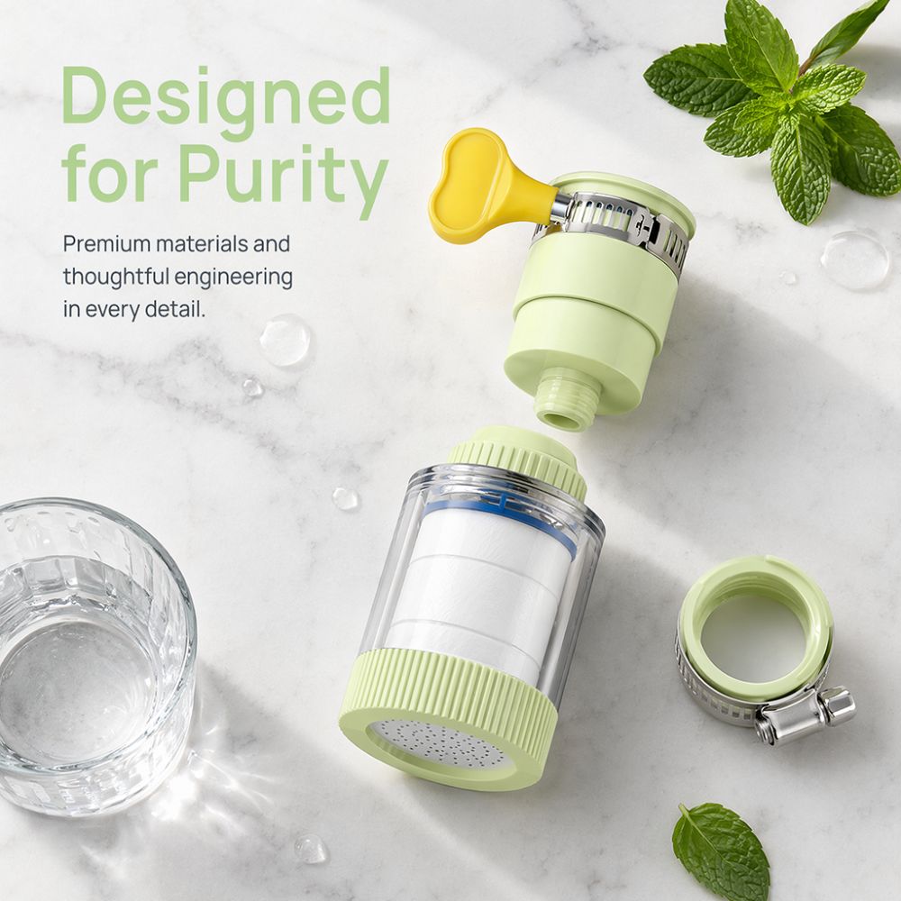 หัวกรองก๊อกน้ำอเนกประสงค์ หมุน - Home Bathroom Water Filter บทวิจารณ์และราคา